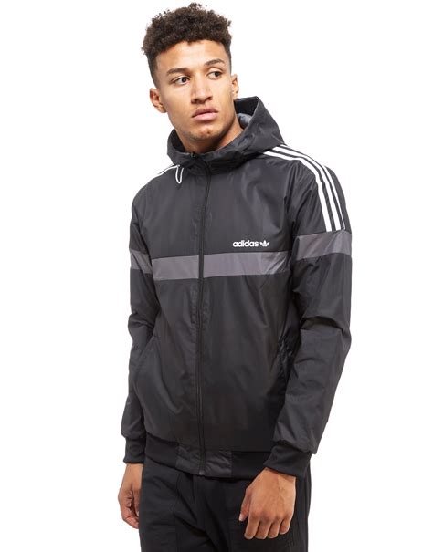 original adidas black jackets|Adidas originals reversible jacket.